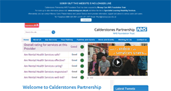 Desktop Screenshot of calderstones.nhs.uk