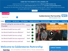 Tablet Screenshot of calderstones.nhs.uk